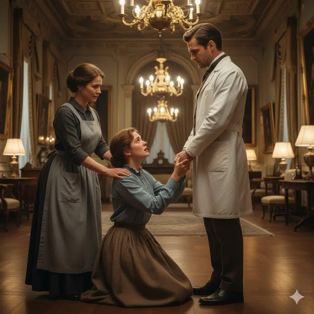 Médecin en blouse blanche dans un environnement médical