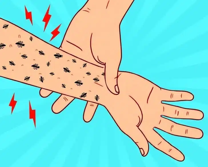Spasmes musculaires dus à la caféine
