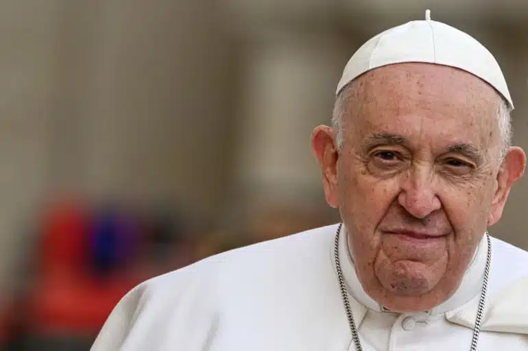 Dernière apparition publique du pape François