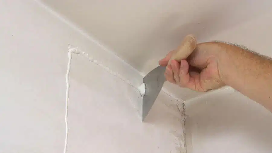 Fissures dans un mur