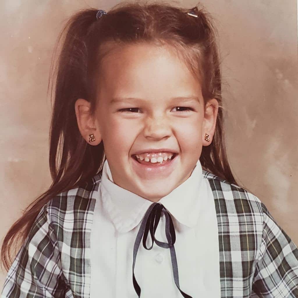 Hilary Swank jeune