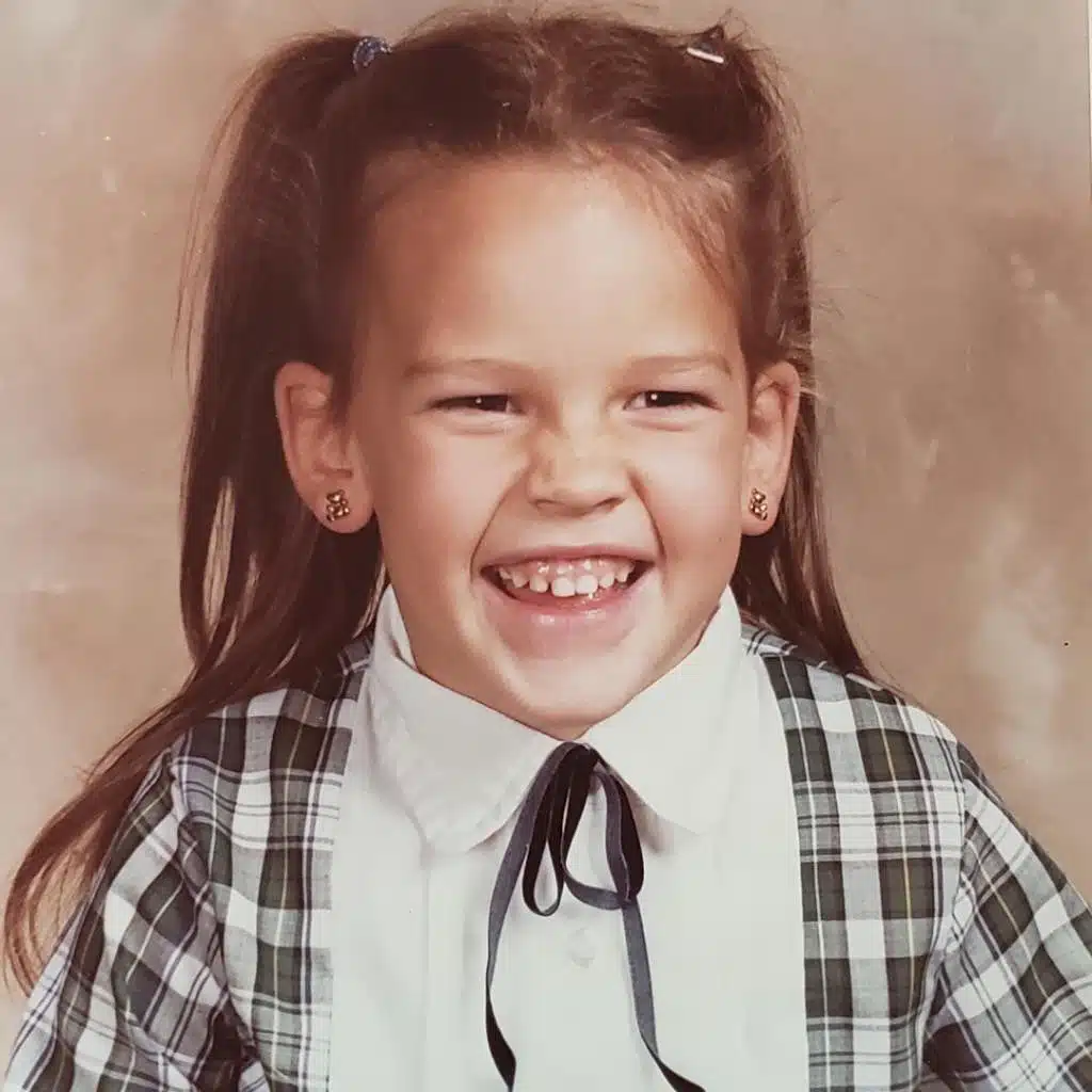 Hilary Swank jeune
