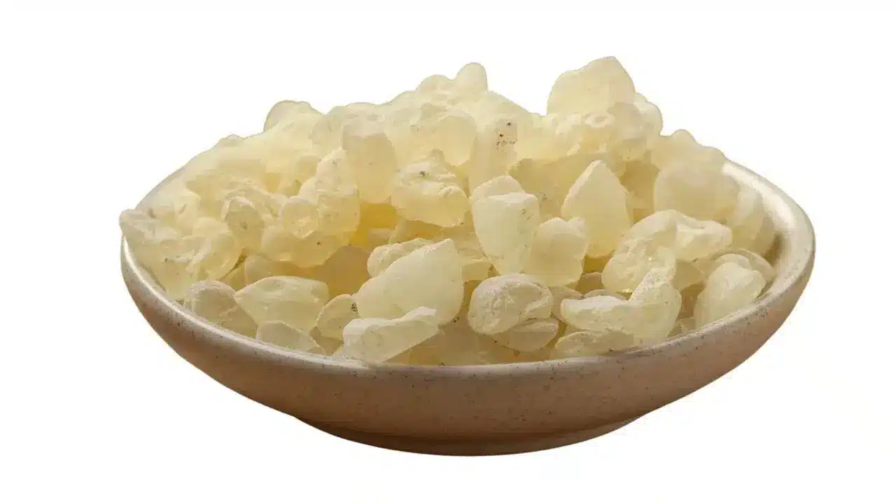 Gomme mastic en résine