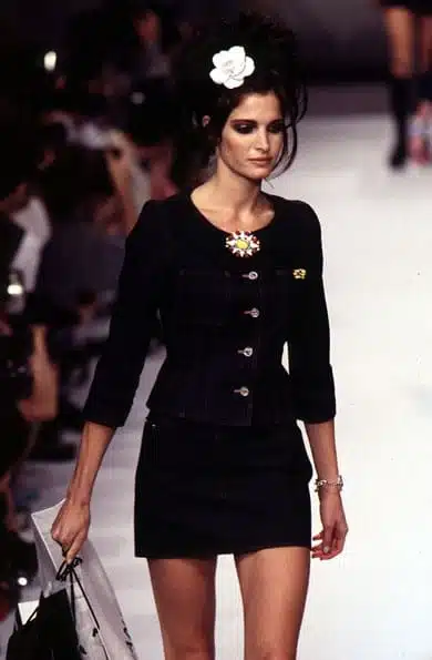 Stephanie Seymour en défilé années 90