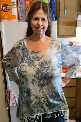 Pauline Potter après sa perte de poids