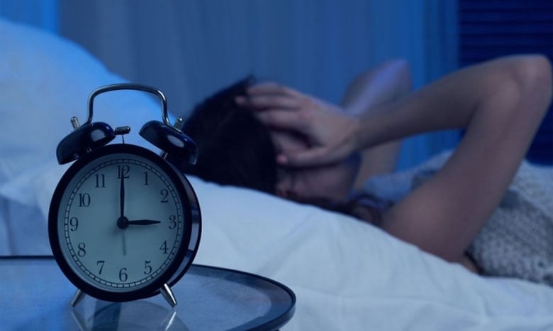 Personne ayant du mal à dormir