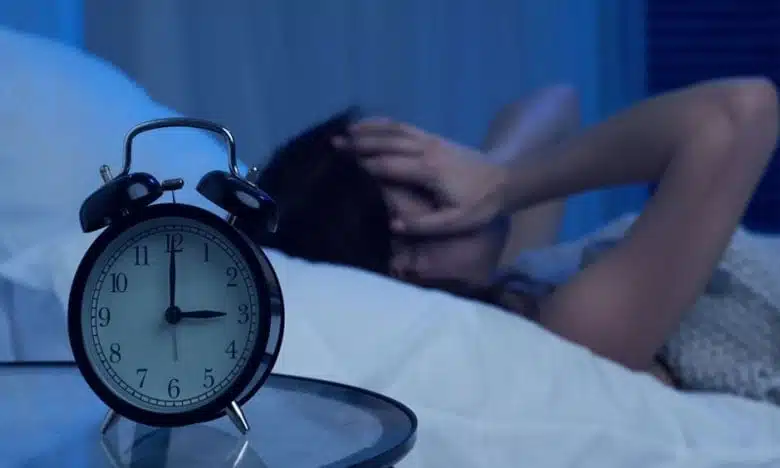 Personne ayant du mal à dormir