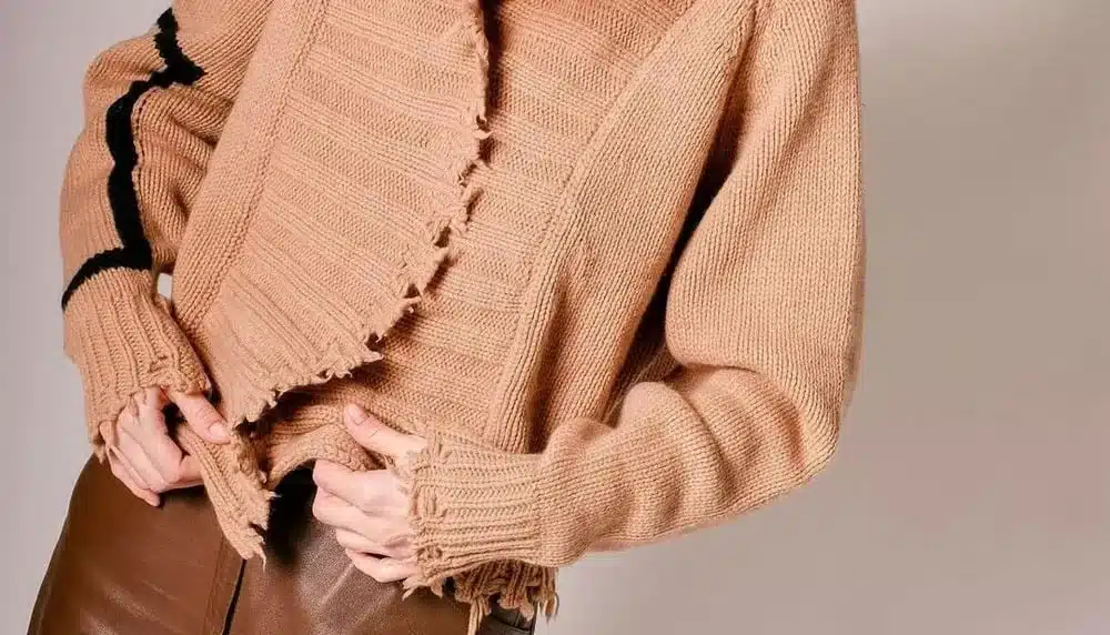 Pull de qualité et bien repassé