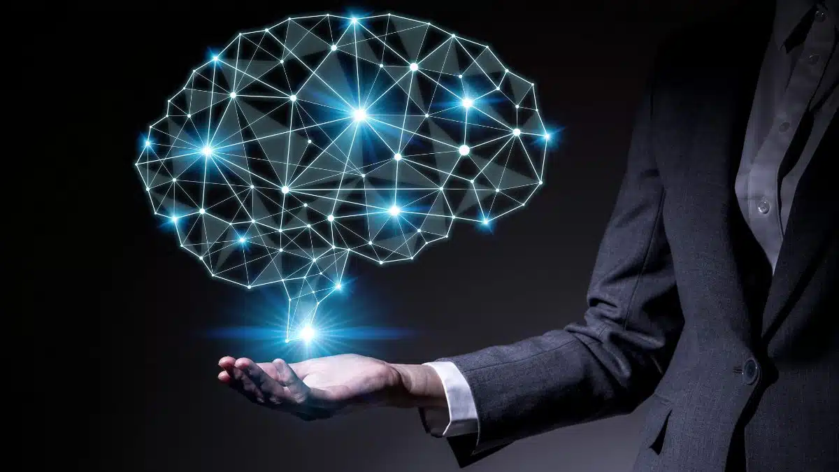 Illustration d'un cerveau en activité