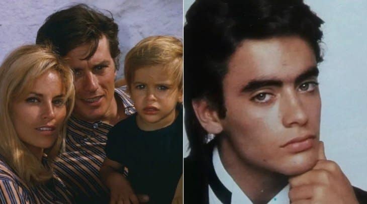 Alain-Fabien Delon, fils cadet d'Alain Delon