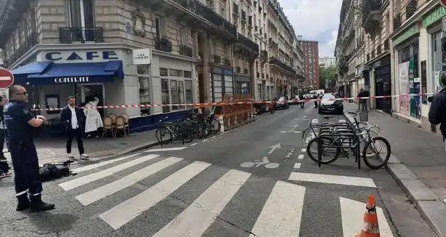 Capture vidéo de l'intervention avec l'extincteur