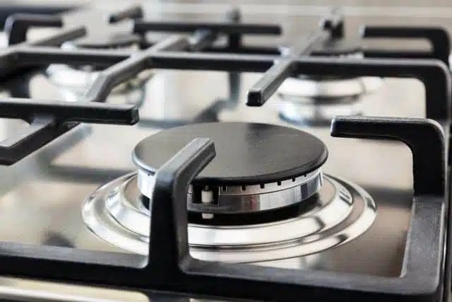Cuisinière à gaz bien entretenue