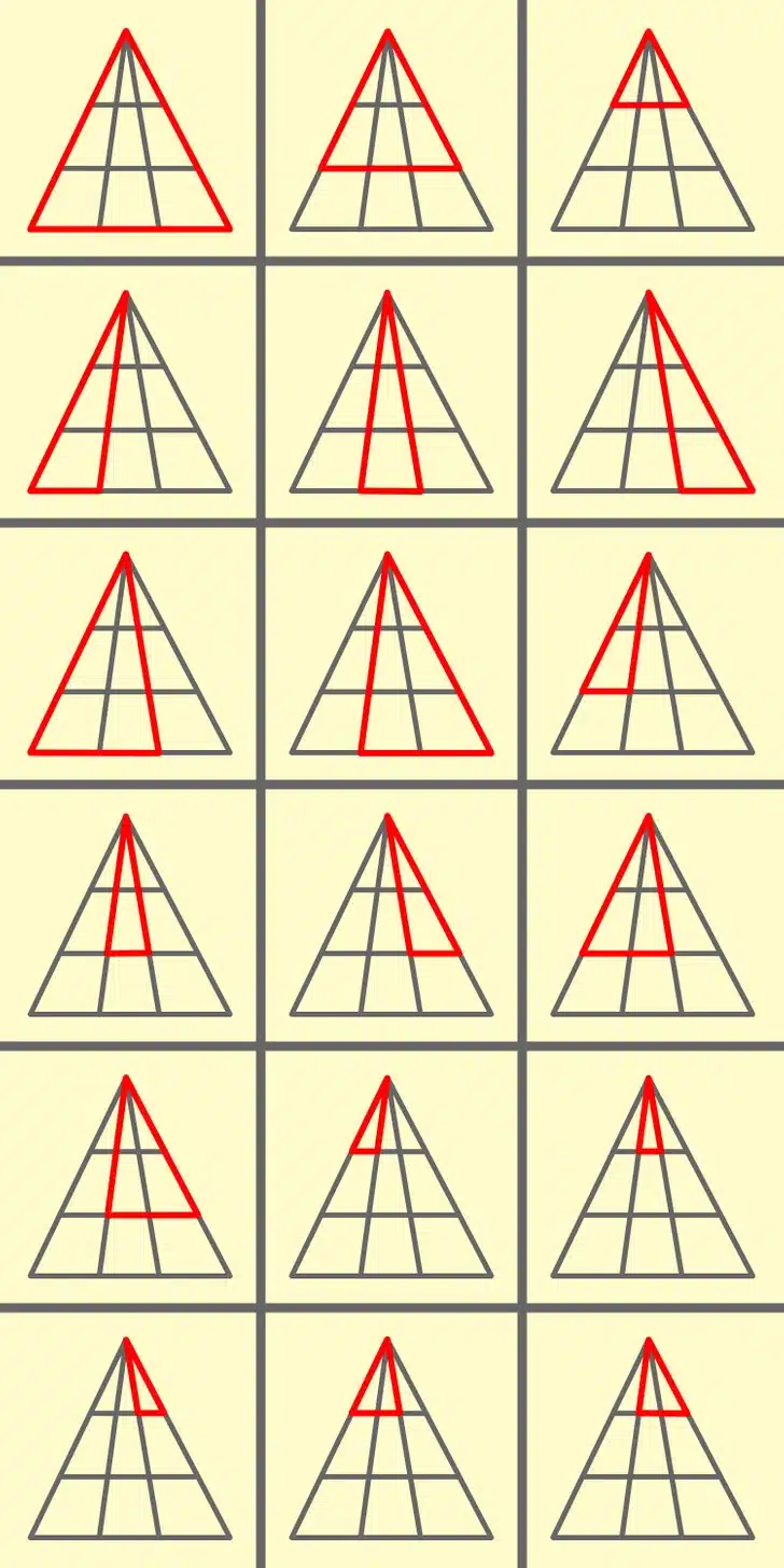 Solution de l’énigme des triangles