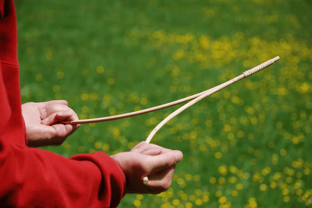 Bâton de radiesthésie en forme de Y