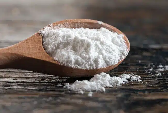 Bicarbonate de soude et citron