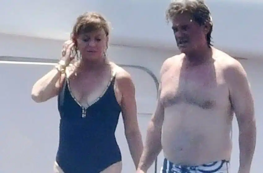 Goldie Hawn et Kurt Russell jeunes sur un tournage