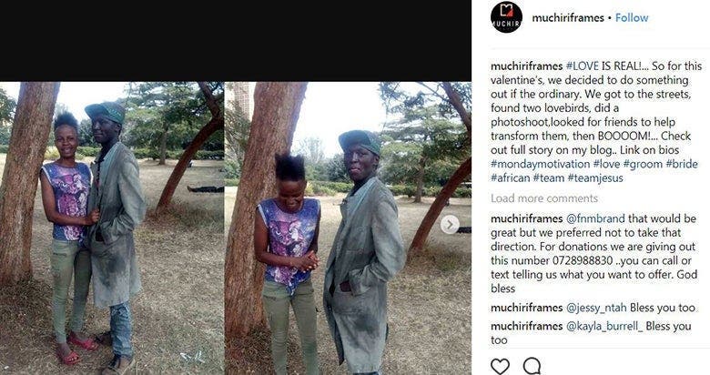 Ce couple de SDF se m&eacute;tamorphose apr&egrave;s un relooking offert pour la Saint Valentin