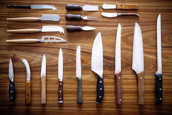 Couteaux de cuisine. source : spm
