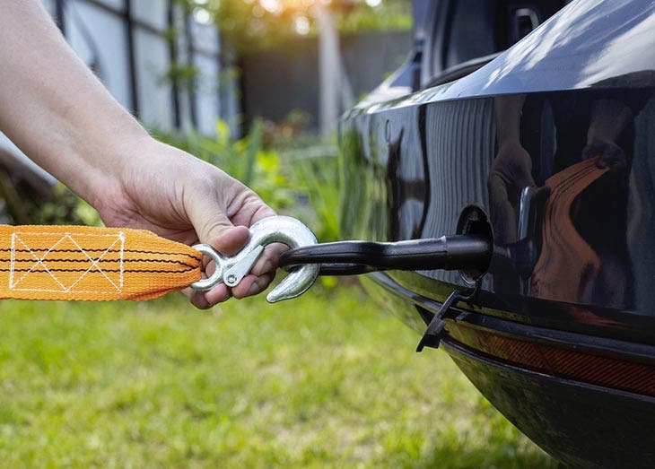 Crochet de remorquage – source : spm