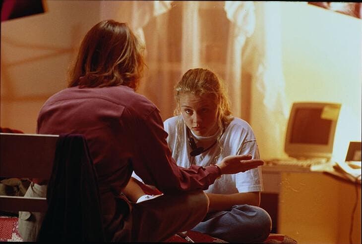 Discuter avec sa fille