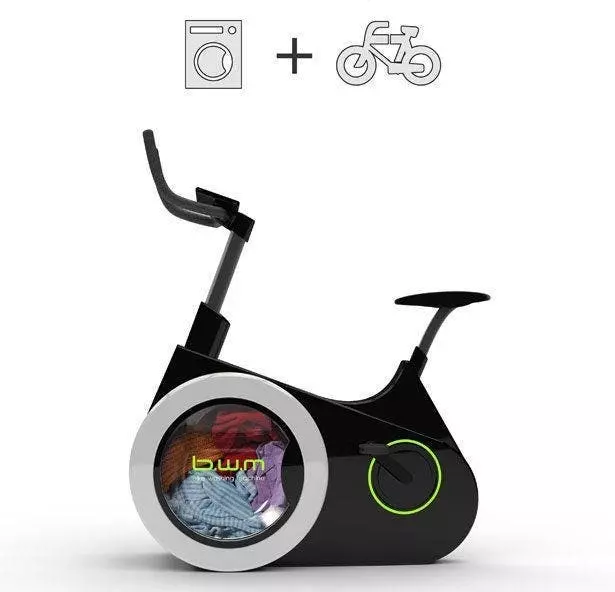 Faites de l'exercice et lavez votre linge avec ce nouveau vélo écologique