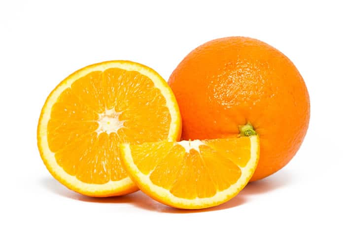 Oranges fraîchement pressées