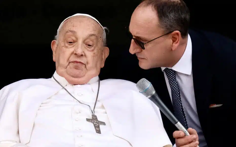 Derniers moments du pape