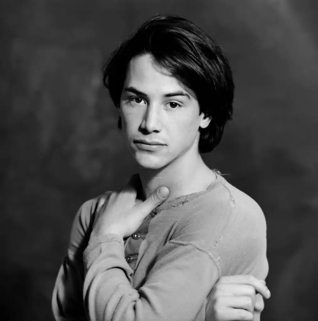 Keanu Reeves jeune acteur