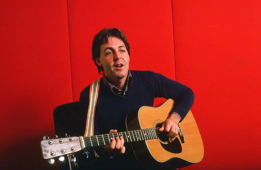 Paul McCartney jeune et aujourd'hui