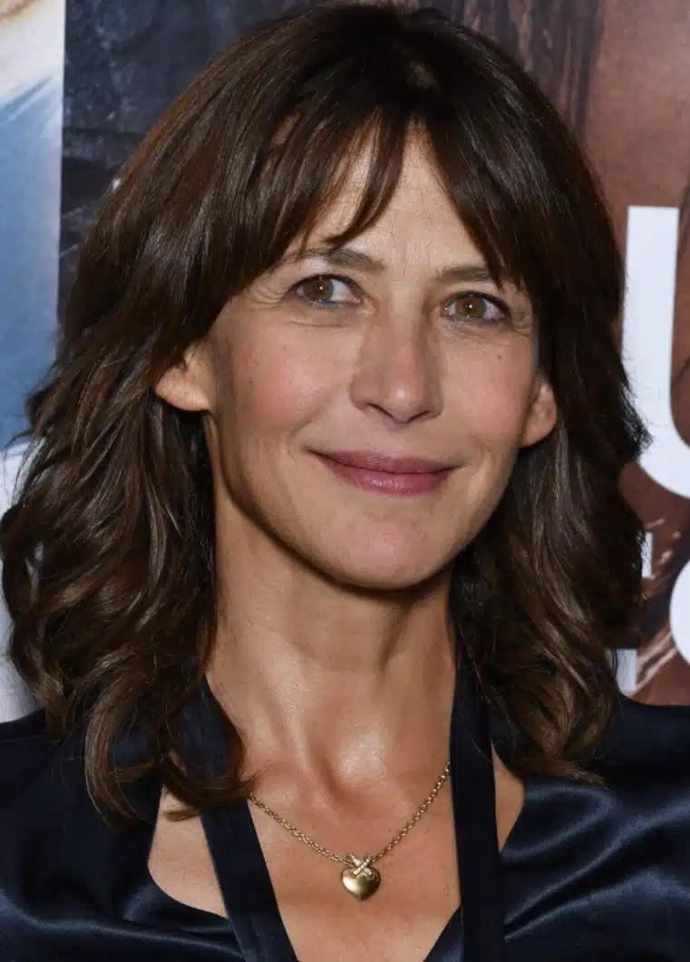 Sophie Marceau, portrait intense en noir et blanc