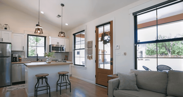Intérieur de la maison située à corrales