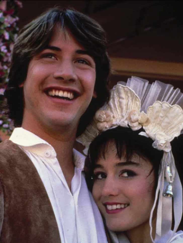 Keanu Reeves et Jill Schoelen