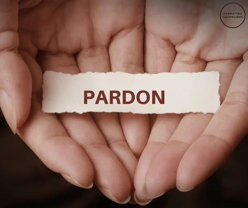 Représentation artistique du concept de pardon et de transformation