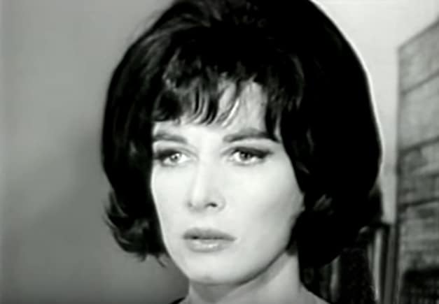 Portrait de Lee Grant, actrice hollywoodienne des ann&eacute;es 50