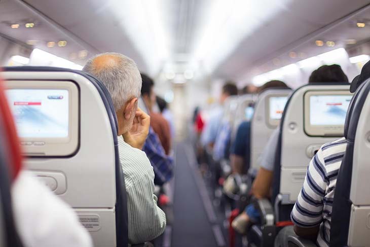 Les passagers assis