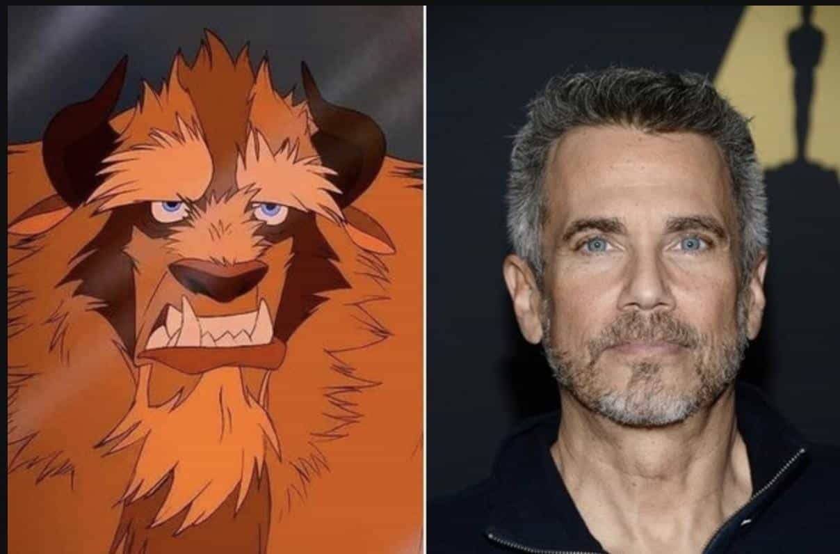 Robby Benson en train de travailler en studio de doublage