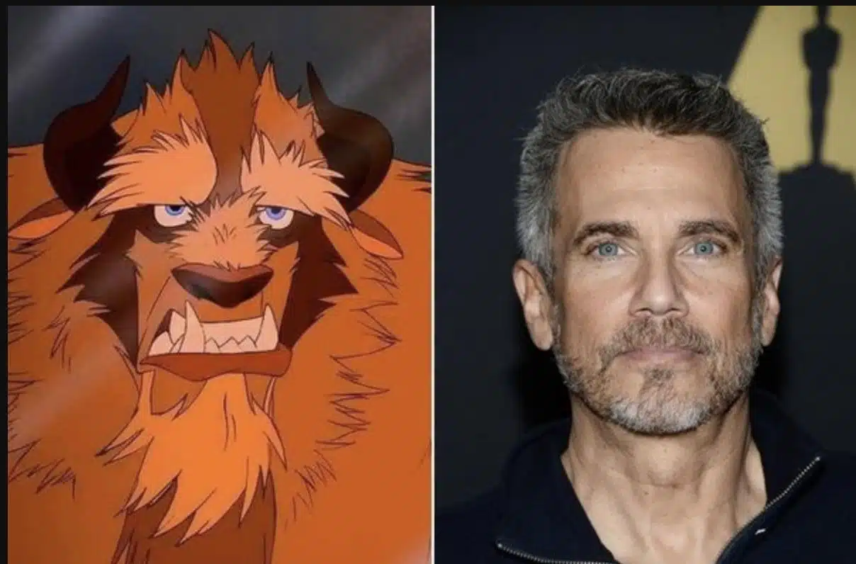 Robby Benson en train de travailler en studio de doublage