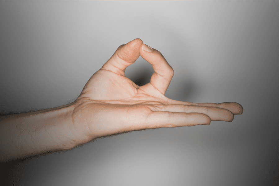 Sch&eacute;ma explicatif sur les mudras et le yoga des doigts