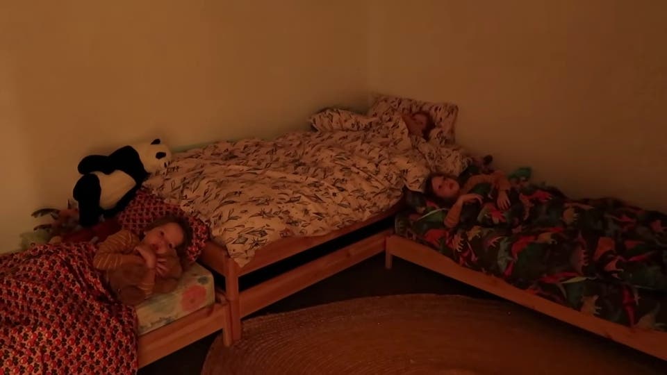 Tous les enfants sont au lit à partir de 20h00