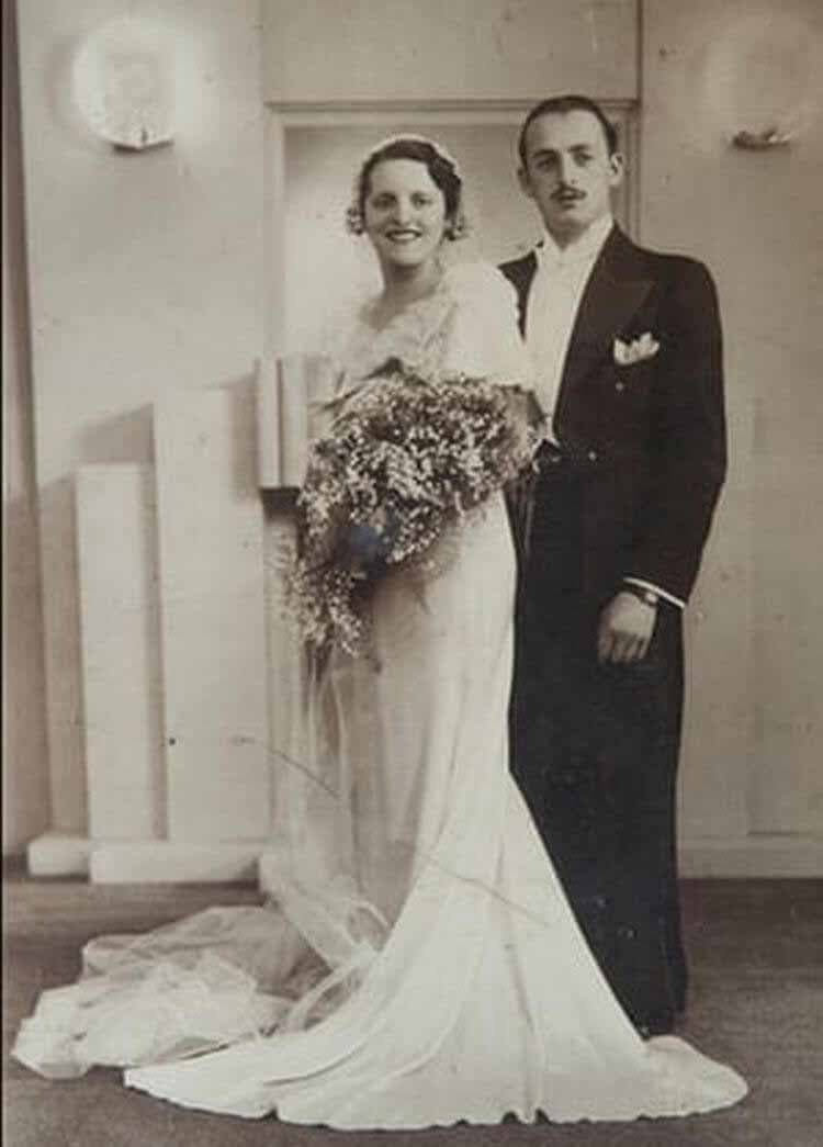 Photo de mariage du Maurice et d’Héléna