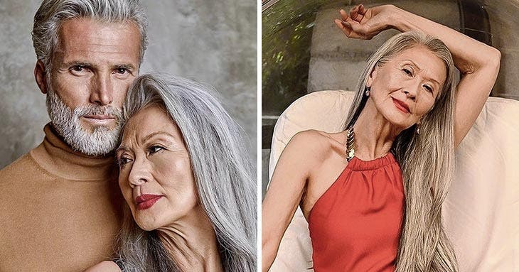 Rosa saito mannequin à 71 ans. source : spm