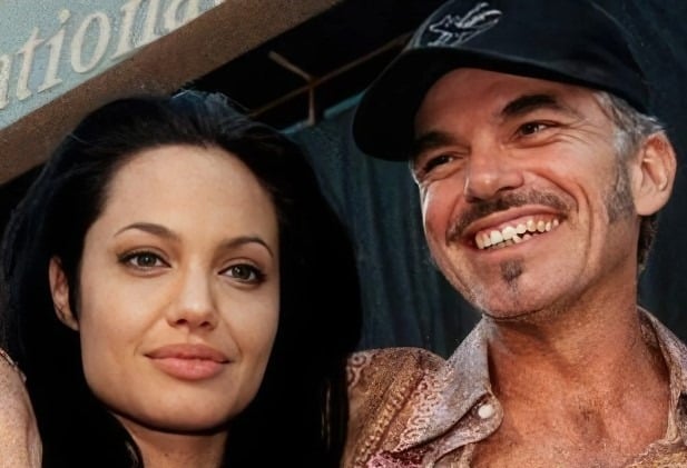 Billy Bob Thornton et Angelina Jolie sous les flashs