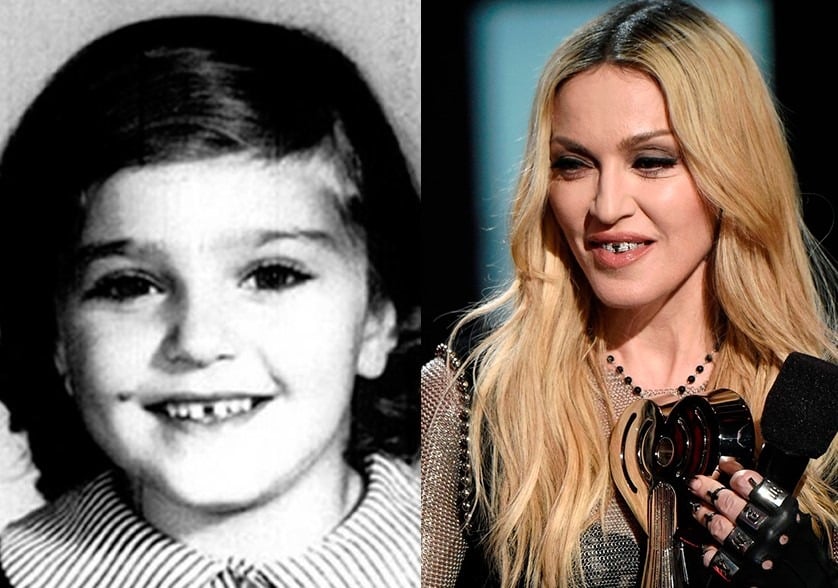 Photo d'enfance de Madonna