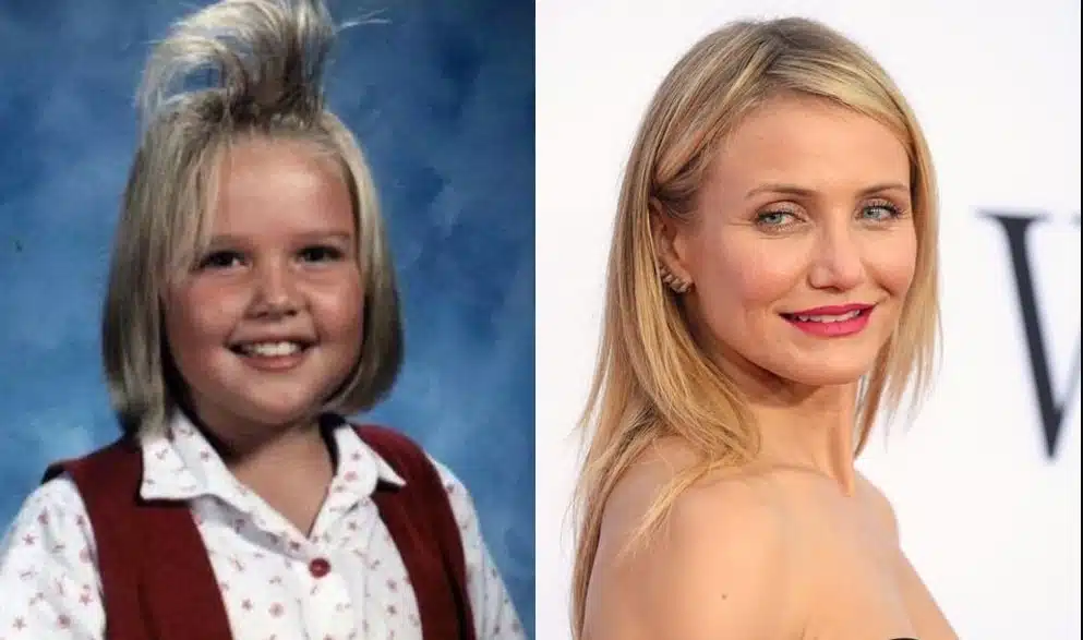 Photo d'enfance de Cameron Diaz