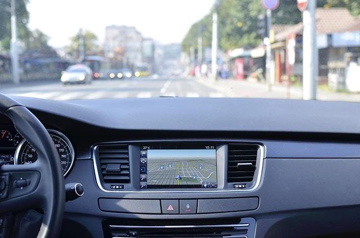 Tableau de bord voiture