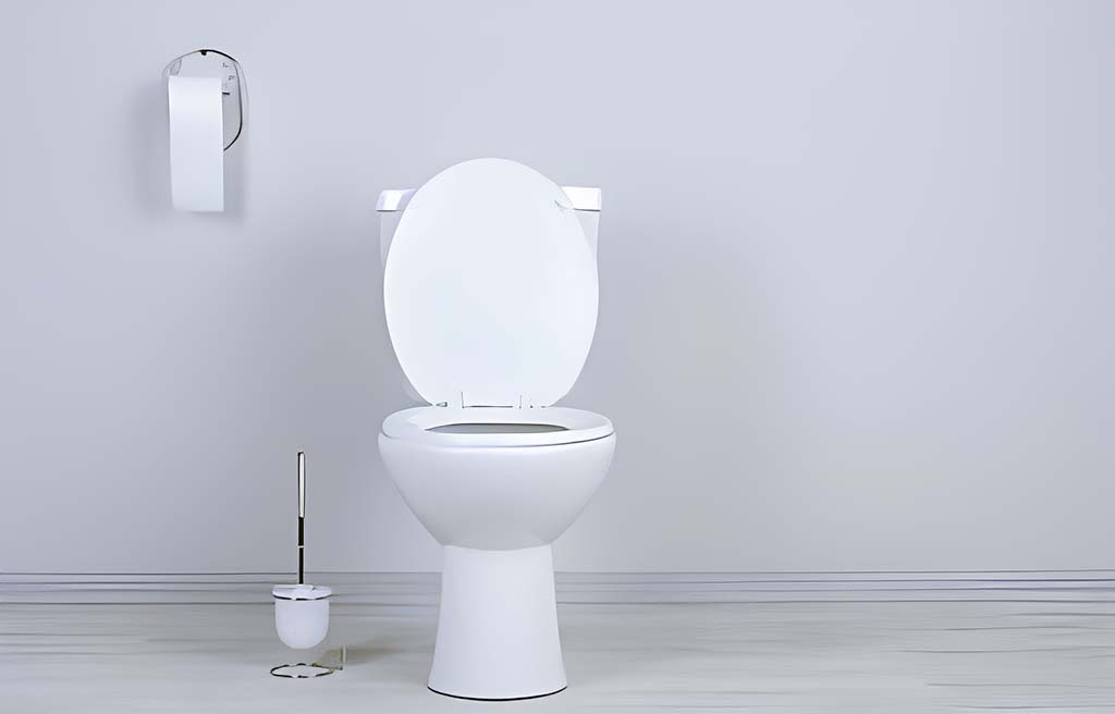 Toilettes propres et bien entretenues