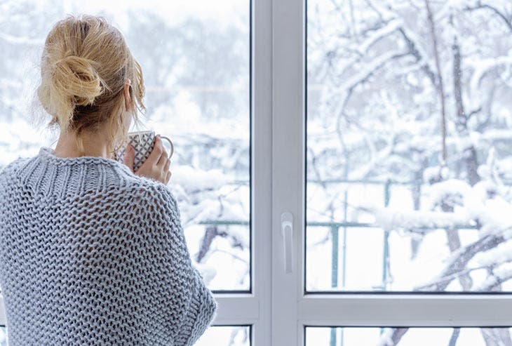 Une maison en hiver. source : spm