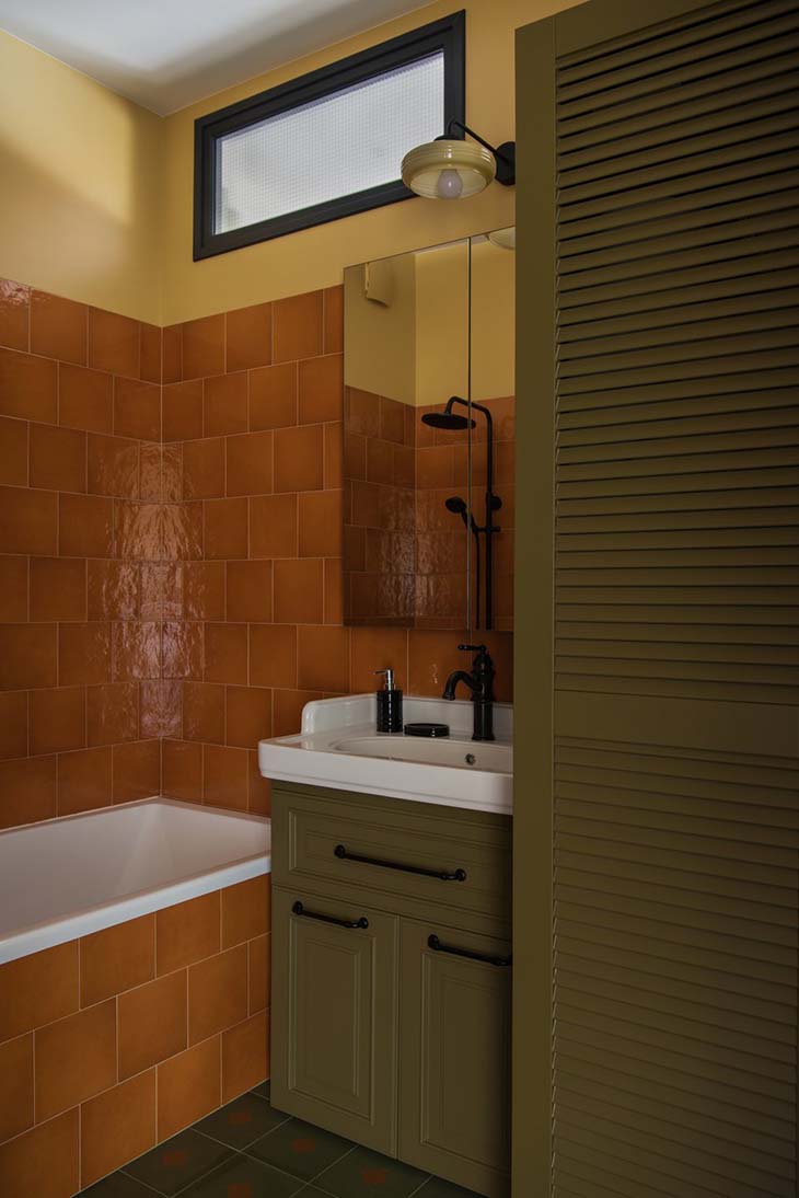 Une salle de bains réimaginée