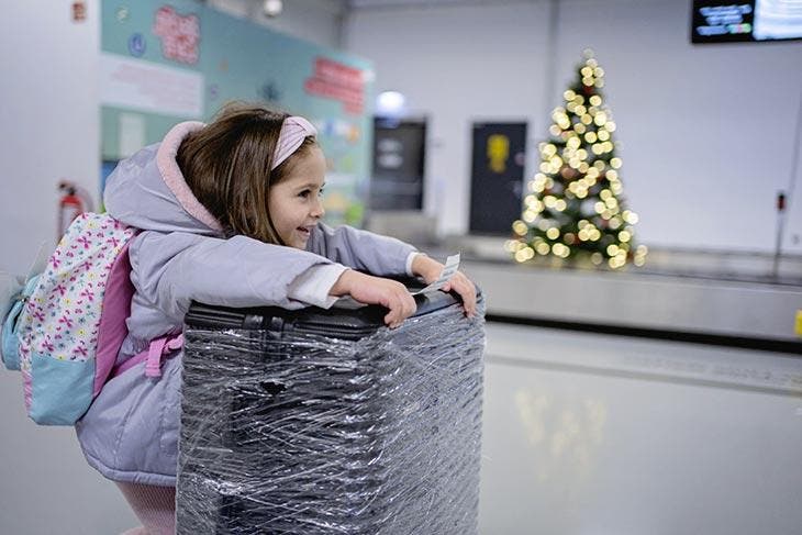 Une valise emballée