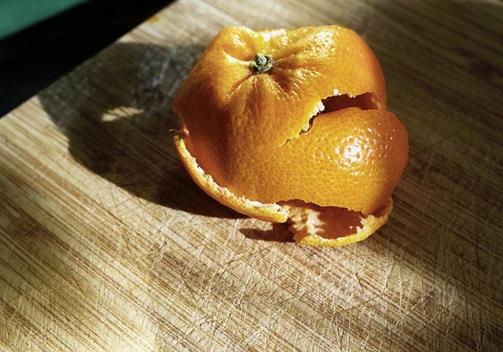 Zestes de mandarine